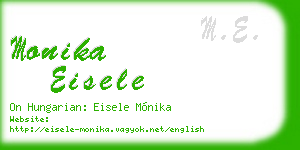 monika eisele business card